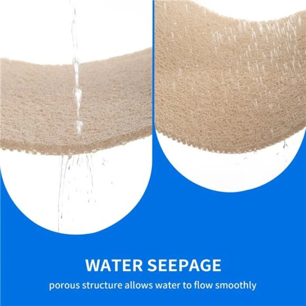Non Slip Bathtub Mat Shower Foot Scrubber Quick Dry Bath Mat for Bathroom Home